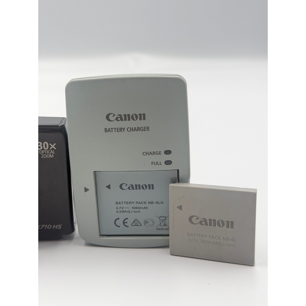 Canon PowerShot SX710 HS Digital Camera Black 20.3MP 30x Zoom - Picture 7 of 16